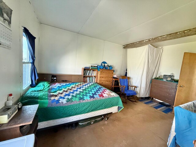 42810 620th Ave, Wadena, MN 56477 - bedroom featuring concrete floors