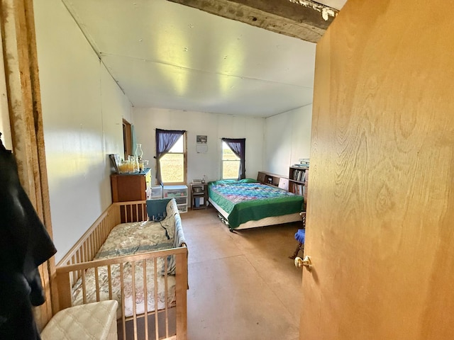 42810 620th Ave, Wadena, MN 56477 - bedroom with concrete flooring
