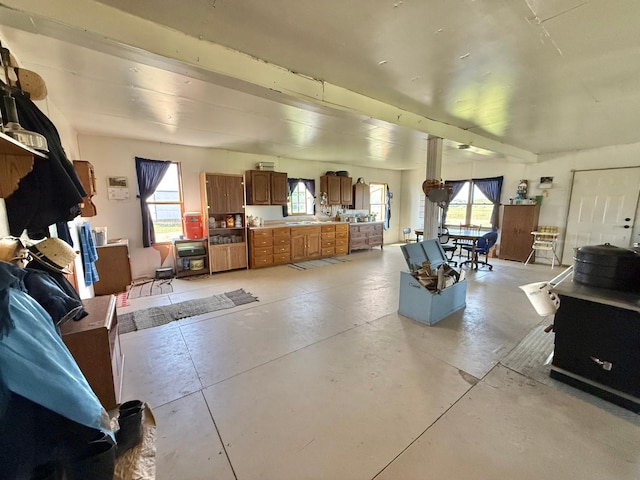 42810 620th Ave, Wadena, MN 56477 - living room with concrete flooring