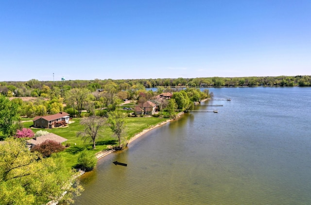 5225 217th St N, Forest Lake, MN 55025 - aerial view of a large body of water