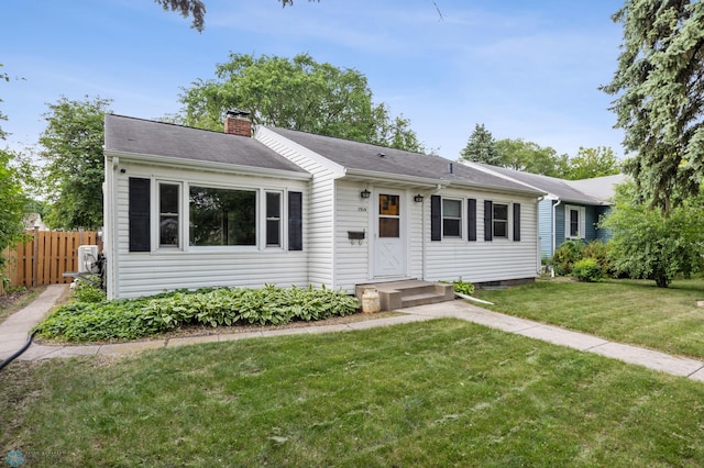 1514 2nd St N, Fargo, ND 58102 - ranch-style home with a chimney