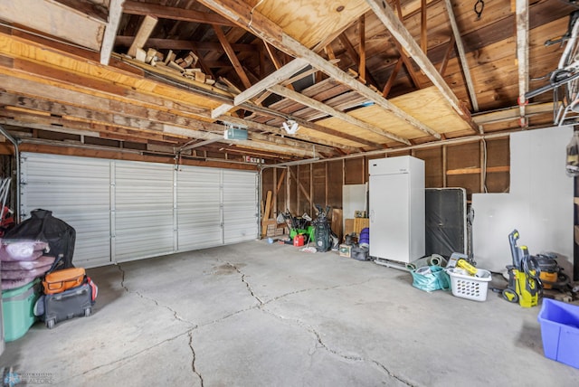 1514 2nd St N, Fargo, ND 58102 - garage featuring a garage door opener