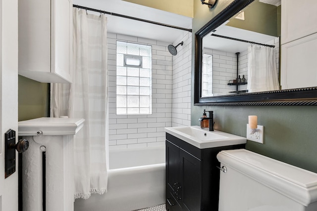 3409 Emerson Ave S Unit 4, Minneapolis, MN 55408 - bathroom with toilet, shower / tub combo, and vanity