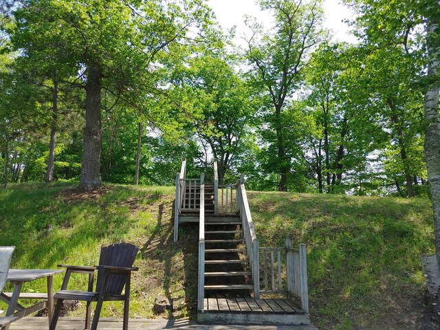 76683 Long Lake Rd, Kettle River Twp, MN 55795 - view of property's community featuring stairs