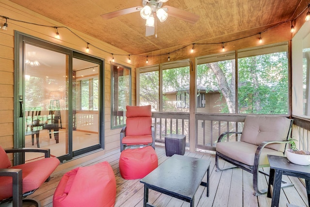 5 Anemone Cir, North Oaks, MN 55127 - sunroom / solarium with track lighting and ceiling fan