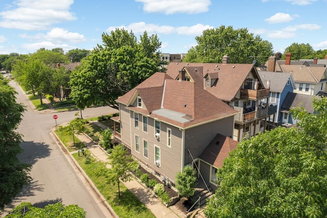 681 Dayton Ave, Saint Paul, MN 55104 - aerial perspective of suburban area