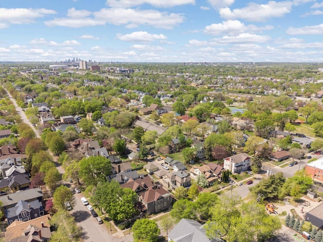 681 Dayton Ave, Saint Paul, MN 55104 - aerial perspective of suburban area