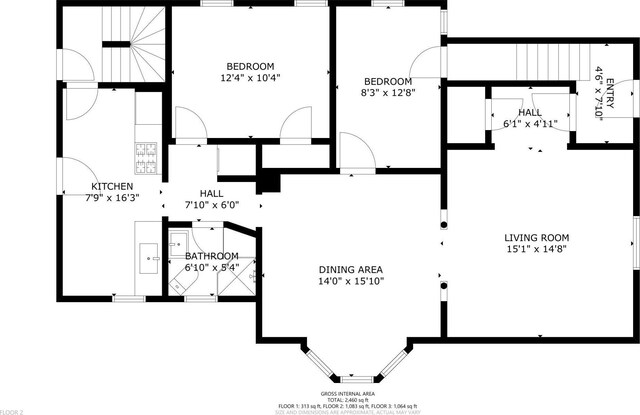 681 Dayton Ave, Saint Paul, MN 55104 - room layout