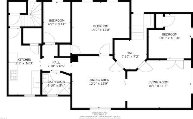681 Dayton Ave, Saint Paul, MN 55104 - room layout