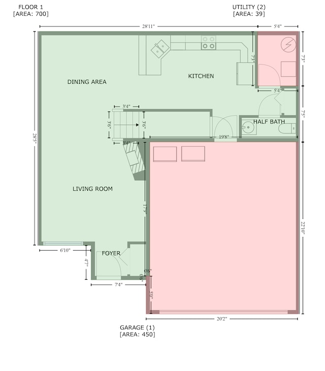 13525 Partridge Cir NW, Andover, MN 55304 - property floor plan