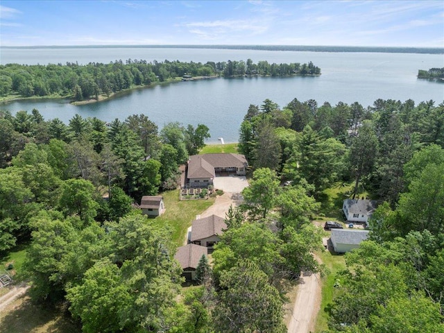 9174 Aloha Ln, Pelican Twp, MN 56472 - aerial view of a nearby body of water