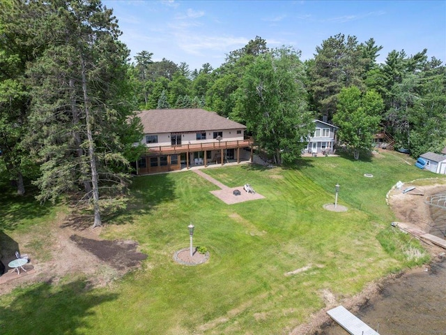9174 Aloha Ln, Pelican Twp, MN 56472 - view from above of property
