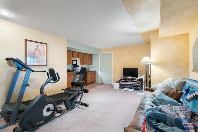 2146 84th Ave, Osceola, WI 54020 - exercise area featuring light carpet