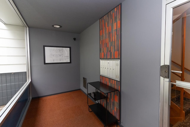 1269 Cleveland Ave N Unit 2B, Saint Paul, MN 55108 - corridor with carpet flooring and recessed lighting