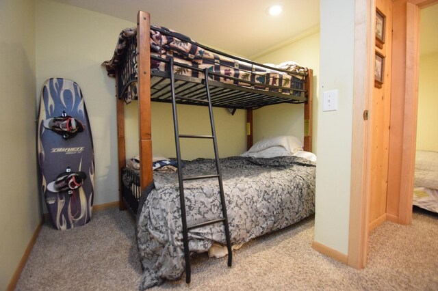 27625 Clear Sky Rd, Jackson Twp, WI 54893 - bedroom featuring carpet floors and baseboards