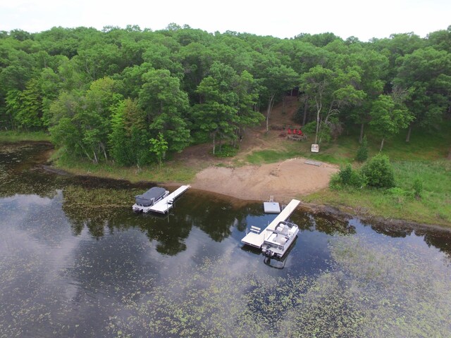27625 Clear Sky Rd, Jackson Twp, WI 54893 - aerial view of a nearby body of water