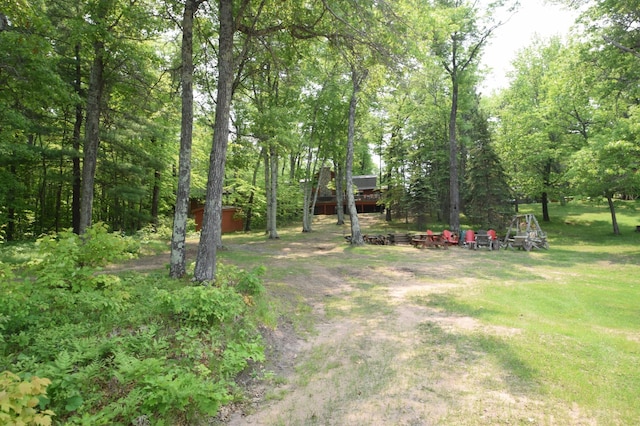 27625 Clear Sky Rd, Jackson Twp, WI 54893 - view of green lawn
