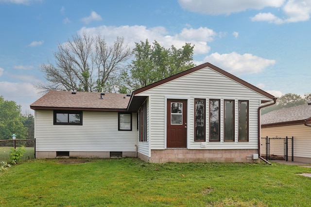 5963 Viking Blvd, Wyoming, MN 55092 - back of property with a shingled roof