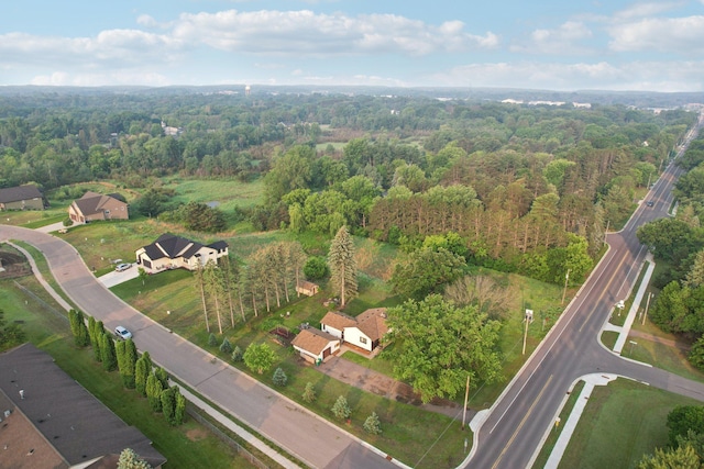 5963 Viking Blvd, Wyoming, MN 55092 - aerial view of property's location featuring a forest