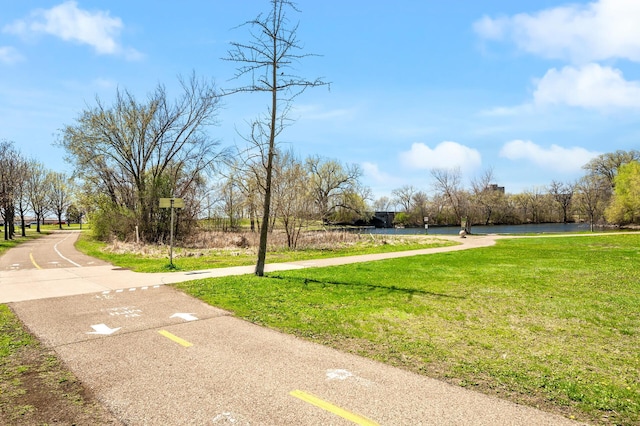 2885 Knox Ave S Unit 202, Minneapolis, MN 55408 - view of asphalt road with a water view