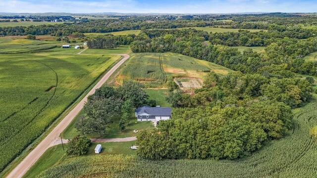 2184 170th St, Fair Haven Twp, MN 55320 - aerial view of property's location with rural landscape