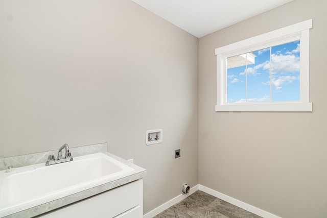 20610 Redwood St NW, Oak Grove, MN 55011 - washroom featuring hookup for an electric dryer and washer hookup