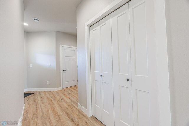 6614 68th St S, Horace, ND 58047 - corridor featuring light wood finished floors and baseboards