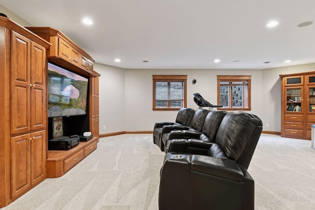2906 Butternut Dr, Chaska, MN 55318 - living room with light colored carpet and recessed lighting