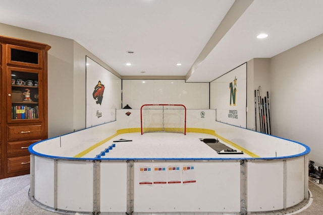 2906 Butternut Dr, Chaska, MN 55318 - game room with recessed lighting