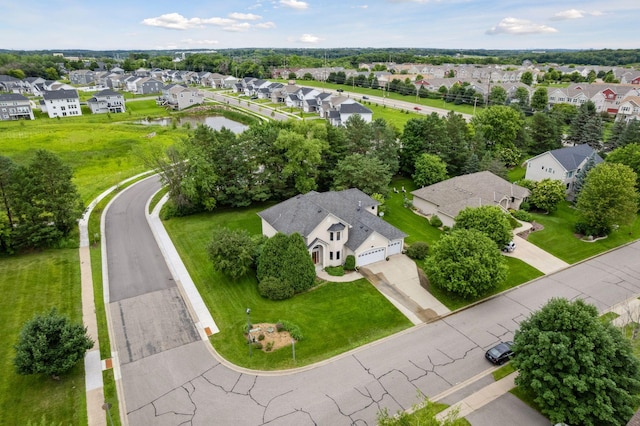 2906 Butternut Dr, Chaska, MN 55318 - aerial perspective of suburban area with a large body of water