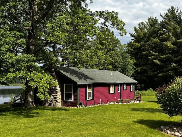 17251 State Highway 6, Deerwood, MN 56444 - view of property exterior with a yard and a shingled roof
