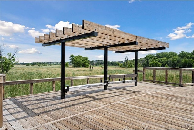4345 Merrimac Ln N Unit 7, Plymouth, MN 55446 - view of wooden terrace