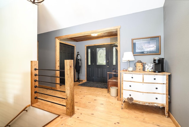 3250 Wild Turkey Ln, Red Wing, MN 55066 - entryway with light wood-type flooring