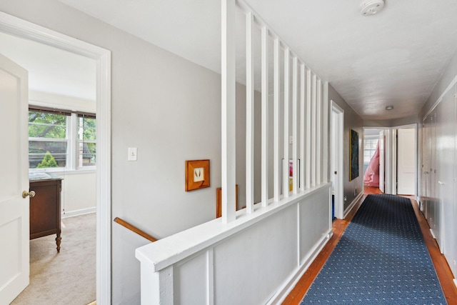 5718 13th Ave S, Minneapolis, MN 55417 - hall featuring wood finished floors and baseboards