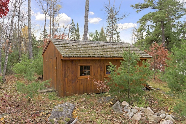 9453 Little Elbow Lk N, Cook, MN 55723 - view of shed