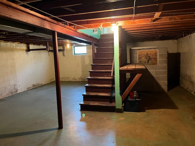757 111th Ave NW, Coon Rapids, MN 55448 - basement with stairway