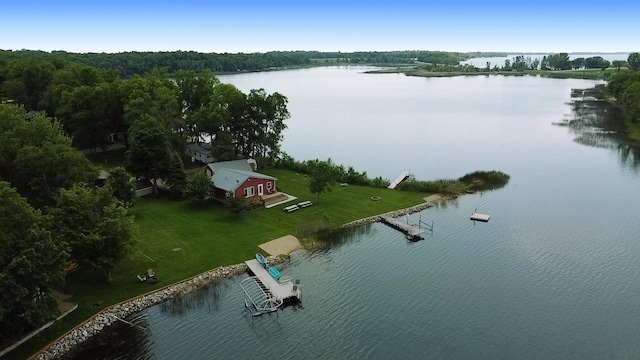13150 Maple Circle Dr SE, Hudson Twp, MN 56334 - bird's eye view of a large body of water