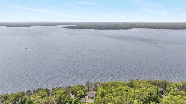 10787 Reynolds Rd, Round Lake Twp, WI 54843 - aerial view of a large body of water