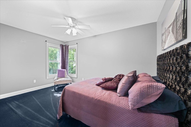 1848 141st Ln NE, Ham Lake, MN 55304 - bedroom with carpet floors and ceiling fan