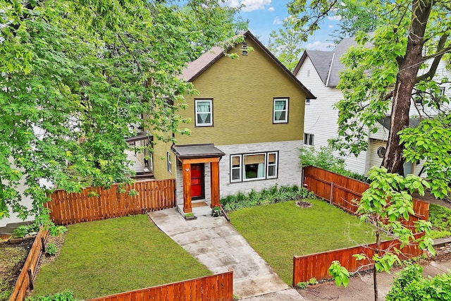 1714 5th St NE, Minneapolis, MN 55413 - view of front of house with stucco siding
