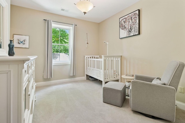 312 Barry Ave N, Wayzata, MN 55391 - carpeted bedroom with baseboards and a nursery area