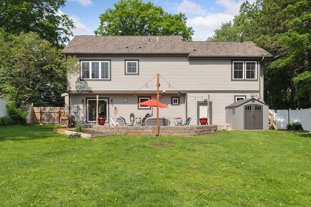312 Barry Ave N, Wayzata, MN 55391 - back of house with a patio area and a shingled roof