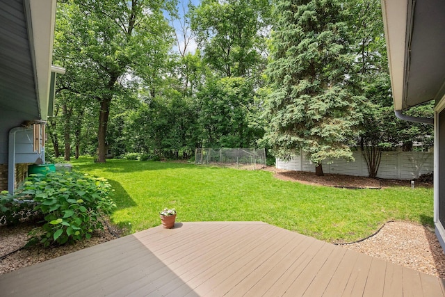 135 Glen Creek Rd NE, Fridley, MN 55432 - view of deck