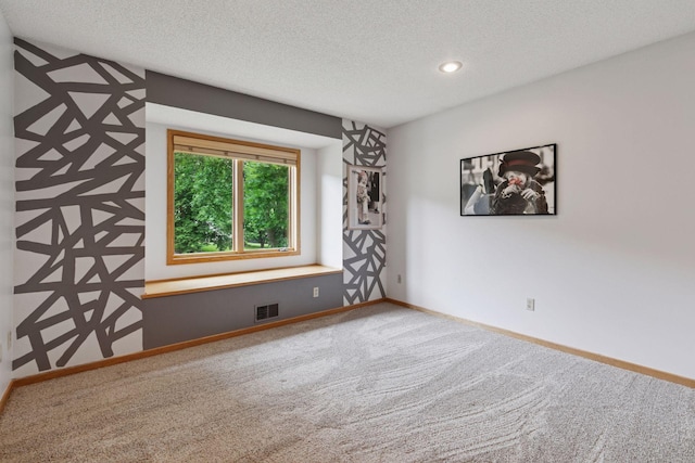 20886 Jenkins Way, Lakeville, MN 55044 - carpeted spare room with a textured ceiling and recessed lighting