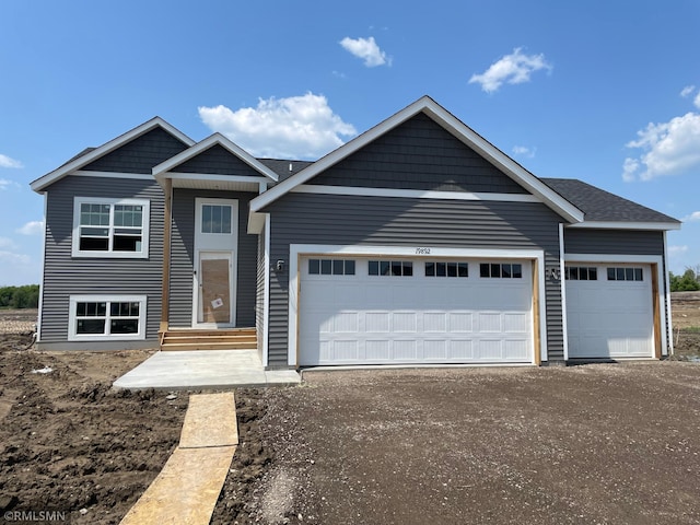 19892 English Ave N, Forest Lake, MN 55025 - view of front facade featuring an attached garage and driveway