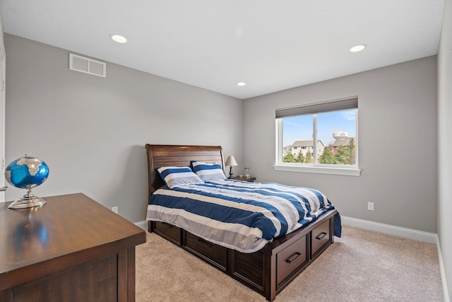 1270 Crosswinds Ct, Waconia, MN 55387 - bedroom featuring light colored carpet and recessed lighting