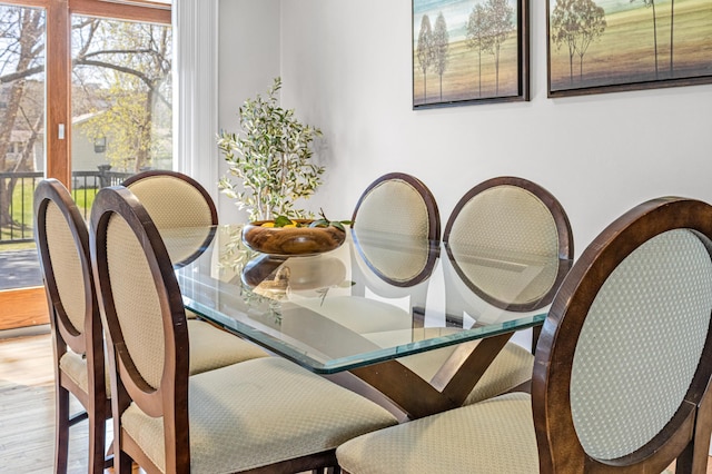 7136 145th St W, Apple Valley, MN 55124 - dining room featuring wood finished floors