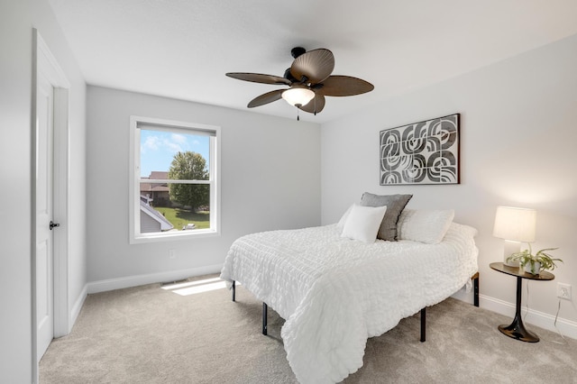9867 Kahler Ave NE, Monticello, MN 55362 - carpeted bedroom featuring baseboards and ceiling fan