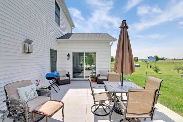 9867 Kahler Ave NE, Monticello, MN 55362 - view of patio / terrace featuring outdoor dining area and a grill