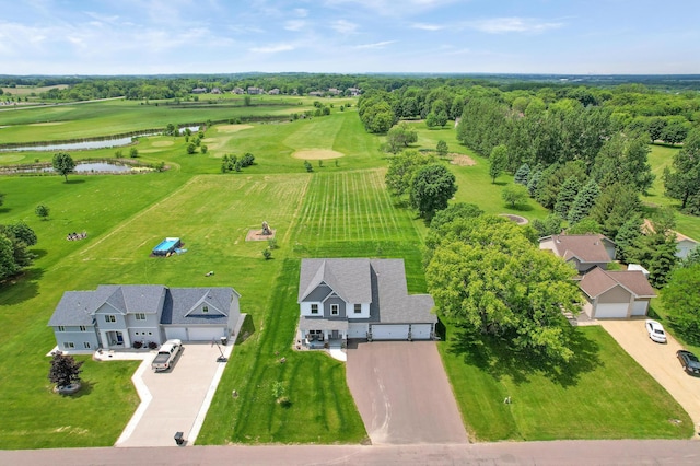 9867 Kahler Ave NE, Monticello, MN 55362 - drone / aerial view of a nearby body of water and a golf course